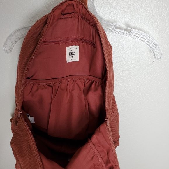 orange billabong backpack